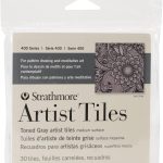 Strathmore Artist Tiles 6"X6" 70/Pkg-Recycled Sketch -62105975